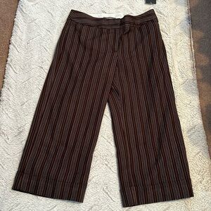 NWT Liz Claiborne Sloane Cropped Capri Size 10